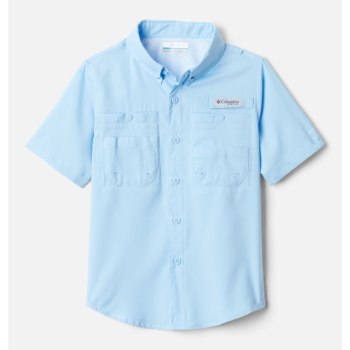 Columbia PFG Tamiami Short Sleeve, Camisa Azules Para Niño | 635970-NPY